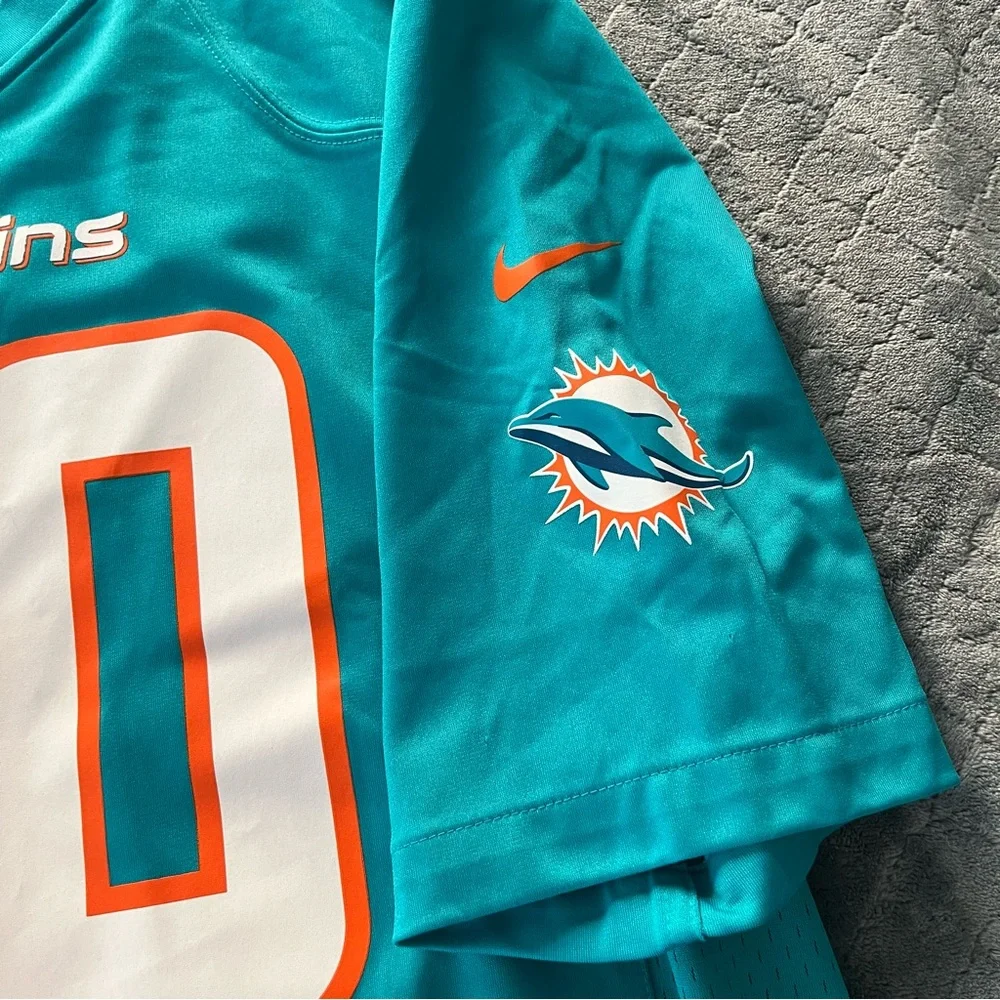 Miami Dolphins NFL Nike 80 Amendola Football‎ Jersey Men's XL Aqua